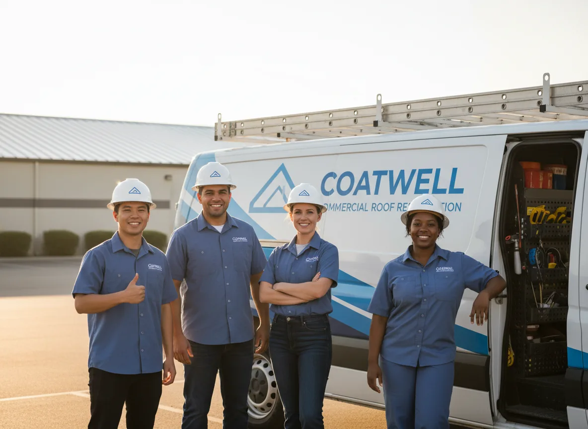 Commercial roof coating company in Hobbsville, NC